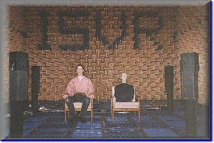 two listeners / anechoic chamber